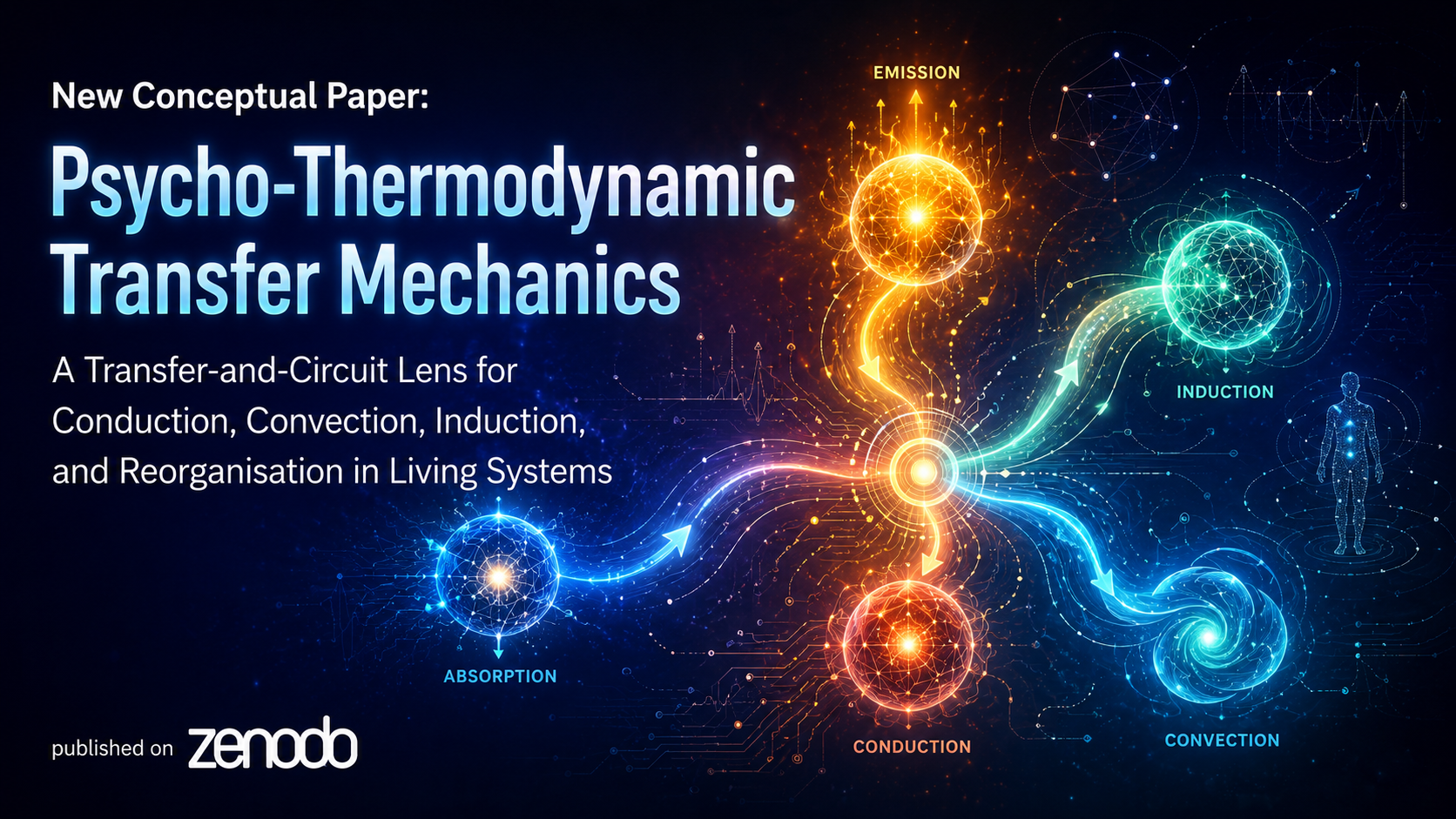 New Conceptual Paper: Psycho-Thermodynamic Transfer Mechanics Paper Image